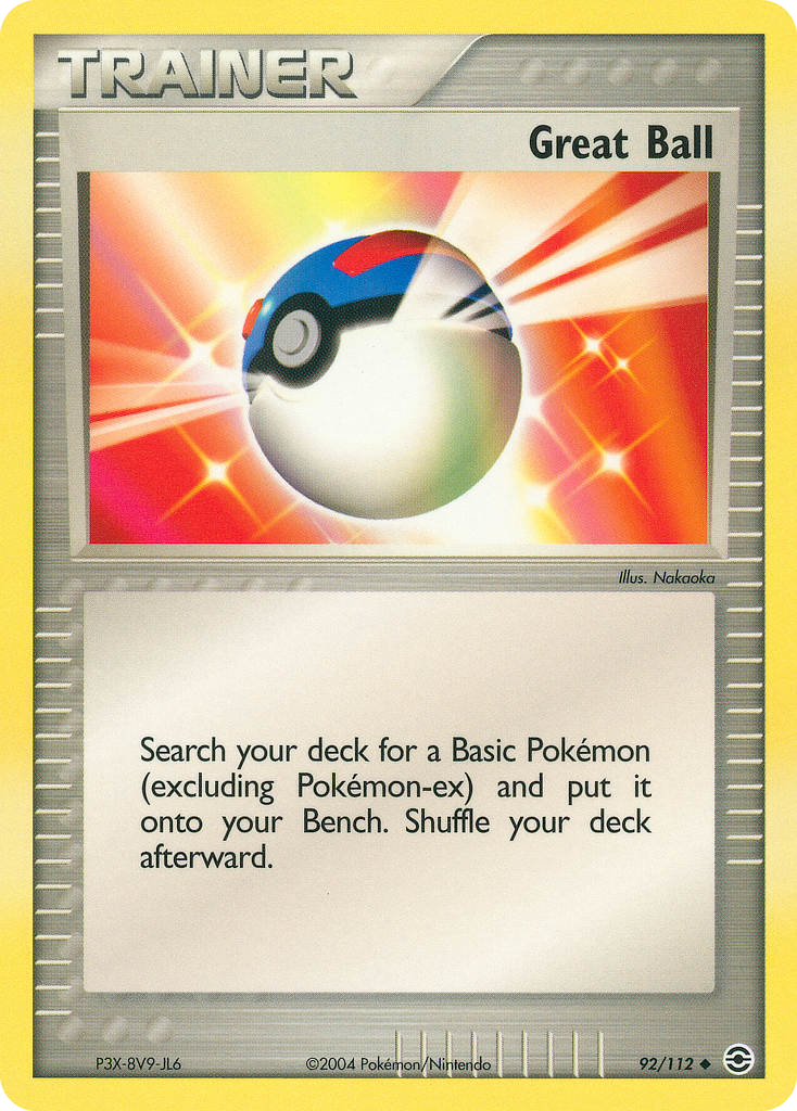 FireRed & LeafGreen Great Ball #92/112